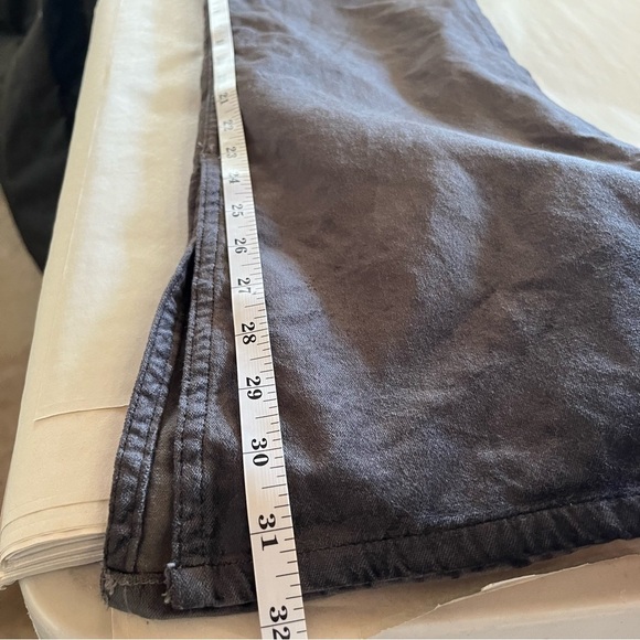 Citizens Of Humanity Charcoal Velvet Georgia Bootcut Flare Pants - Picture 16 of 16